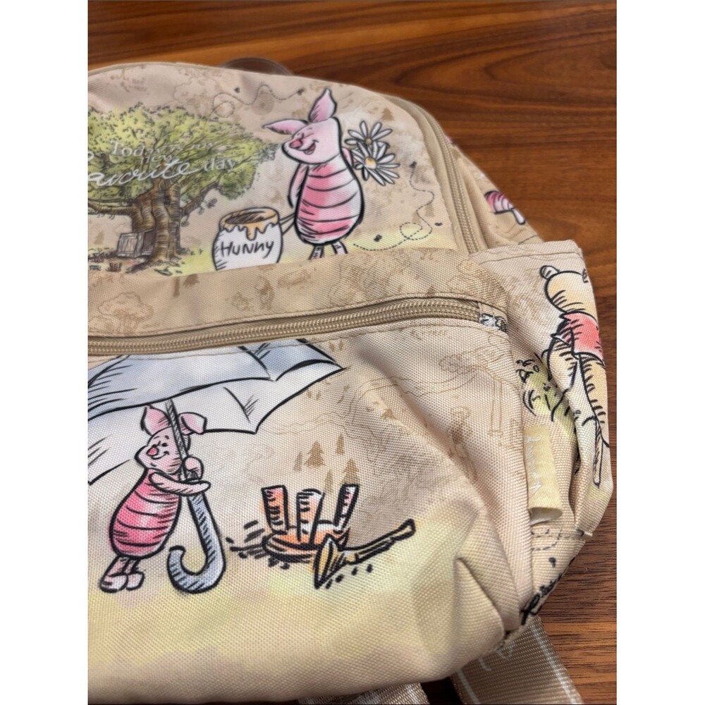 Disney Winnie the Pooh Piglet Small Mini Backpack - Picture 4 of 10